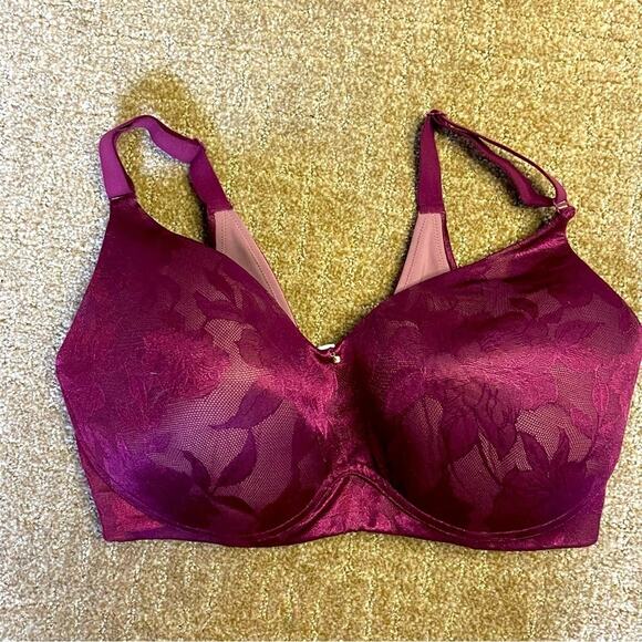 Purple Cacique lightly Lined No Wire 38F - Picture 2 of 7